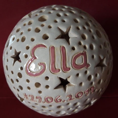 Namemslampe Geburtslampe mit Name Kinderzimmerlampe Geburtslampe
