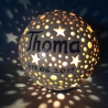Namemslampe Geburtslampe mit Name Kinderzimmerlampe Geburtslampe