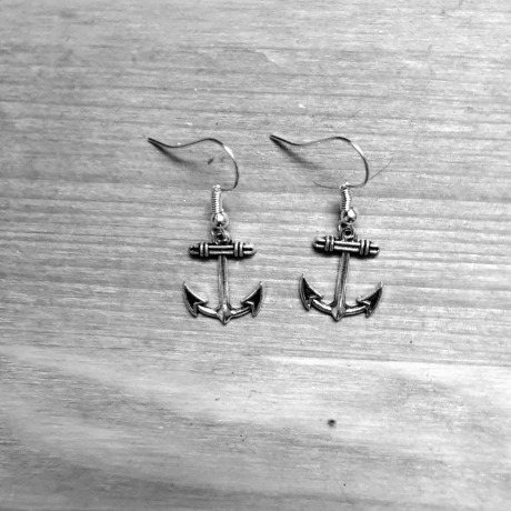 Anker Anchor maritime Ohrringe Souvenir