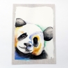 Aquarell Kunstdruck Postkarte *Panda*
