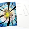 Aquarell Kunstdruck Postkarte *Bäume*
