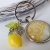 Zitronen Schlüsselanhänger Lemon gelb Geschenk Frau Freundin