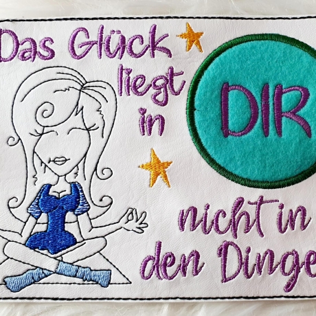 Mug Rug Das Glück