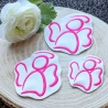 6x Engel Baumler Blumenpieker Stickdatei bis 10x10 cm stickdirwas
