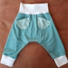 Hose Babyhose Jogging Größe 74-80 türkis