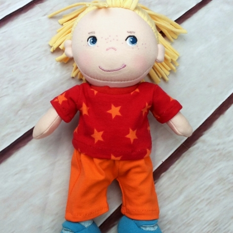 Puppenkleidung Shirt und Hose passend für Puppen 20 cm Neu