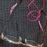 Brillenband Pink/ Lila