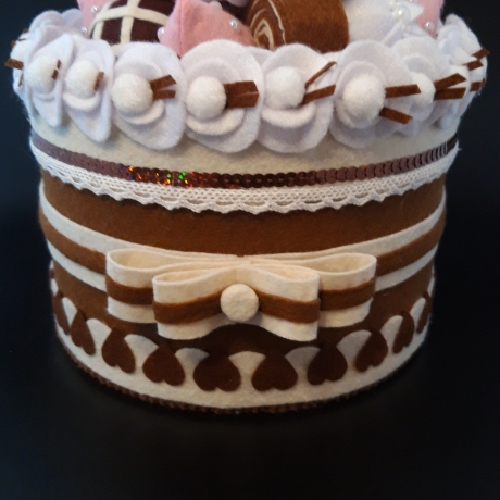 Torte Geschenkebox, Aufbewahrungsbox groß