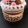 Torte Geschenkebox, Aufbewahrungsbox groß