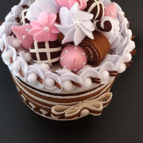 Torte Geschenkebox, Aufbewahrungsbox groß