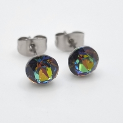 Ohrringe Ohrstecker Kristalle Crystal Vitrail Medium