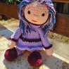 Puppe Gwen,  ca. 40 cm, Unikat,  Amigurumi 