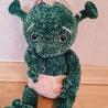 Oger-Baby, ca. 37 cm, Unikat, gehäkelt,  Handmade