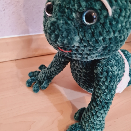 Oger-Baby, ca. 37 cm, Unikat, gehäkelt,  Handmade