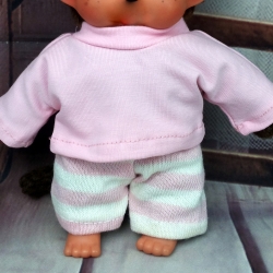 Kleidung Shirt + Hose passend für Äffchen Stofftiere 20 cm Neu