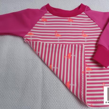 Babyset Shirt und Hose Flamingo pink Gr. 62/68