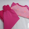 Babyset Shirt und Hose Flamingo pink Gr. 62/68