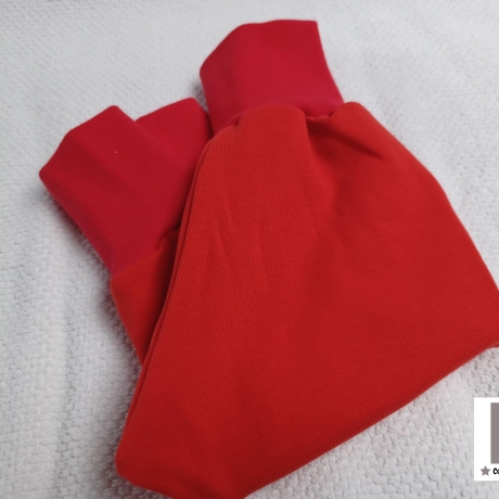 Babyset Shirt und Hose Bauernhof rot  Gr. 62/68