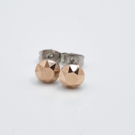 Ohrringe Ohrstecker Kristalle Crystal Rose Gold (651)