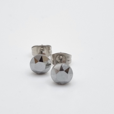 Ohrringe Ohrstecker Kristalle Crystal Light Chrome (651)