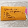 5x Stickdatei -Willst du- Schokohülle Text Blanko stickdirwas