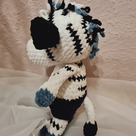 Zebra, 26 cm, Unikat,  Amigurumi 