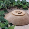 Handgemachte Schale aus Nussbaum