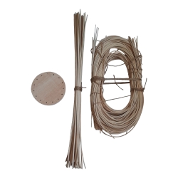Korbflechtset Natur 10cm Durchmesser