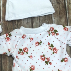 Kleid + Mütze lang passend für Äffchen Plüschtiere 20 cm Neu