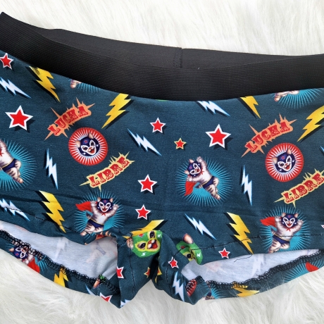 Damenpanty Lucha Cats Katzen Unterhose, superbequem, Geschenk