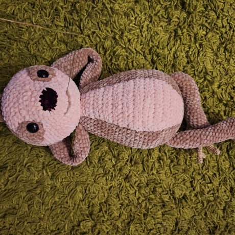 Faultier, Unikat,  Amigurumi,  ca. 45 cm, gehäkelt 