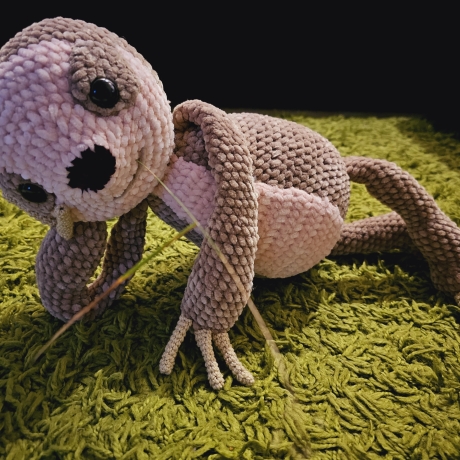Faultier, Unikat,  Amigurumi,  ca. 45 cm, gehäkelt 