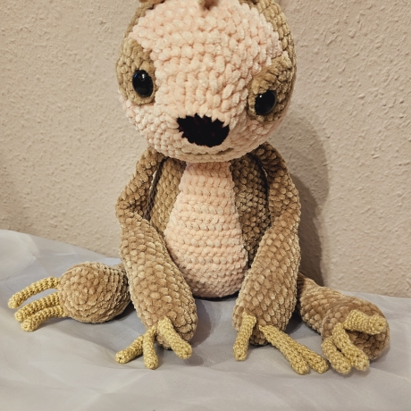 Faultier, Unikat,  Amigurumi,  ca. 45 cm, gehäkelt 