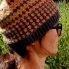 gehäkeltes leichtes Sommer-Beanie SUPPORT UKRAINE