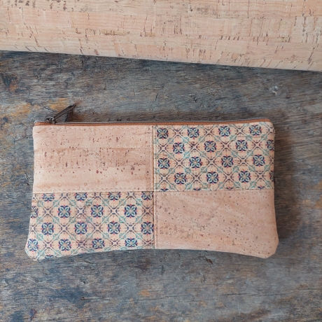 Tasche aus KORK, Handytasche, NATUR fair vegan handmade