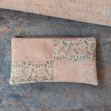 Tasche aus KORK, Handytasche, NATUR fair vegan handmade
