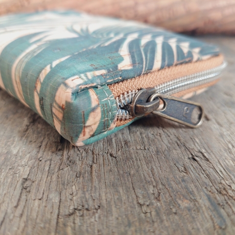 Geldbörse aus KORK, Portemonnaie, NATUR fair vegan handmade