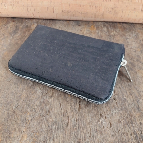 Geldbörse aus KORK, Portemonnaie, NATUR fair vegan handmade