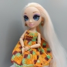 Kleid für Rainbow High, orange