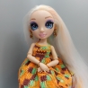 Kleid für Rainbow High, orange