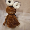 Schnecke mit Armen, ca. 32 cm hoch und 25 cm lang,  Amigurumi