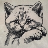 Stickdatei Katze Kitten Britisch Kurzhaar Ellie Lunachild