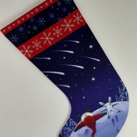 Keep Believing yard stocking panel 90 cm
