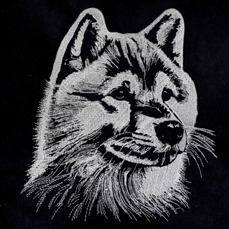 Stickdatei Shiba Inu Fiama Hund realistisch