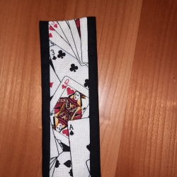 Lesezeichen aus Stoff - Spielkarten
