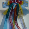 3D Schultütenschleife Deko Mini-Schultüte Farbwunsch und Name