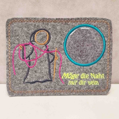 Stickdatei -Naht mit dir- ITH Schild & ITH Mugrug plus 3x Solo