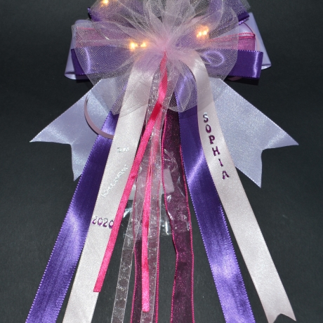 LED Schultüten /Geschenk Schleife nach Wunsch angefertigt, Name 