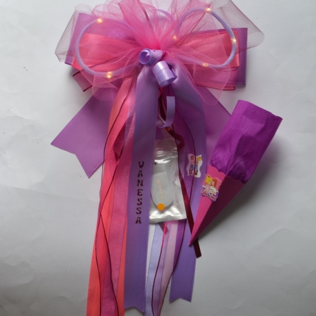 LED Schultüten /Geschenk Schleife nach Wunsch angefertigt, Name 