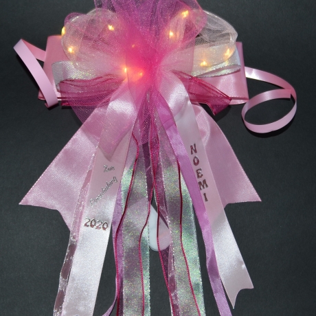 LED Schultüten /Geschenk Schleife nach Wunsch angefertigt, Name 